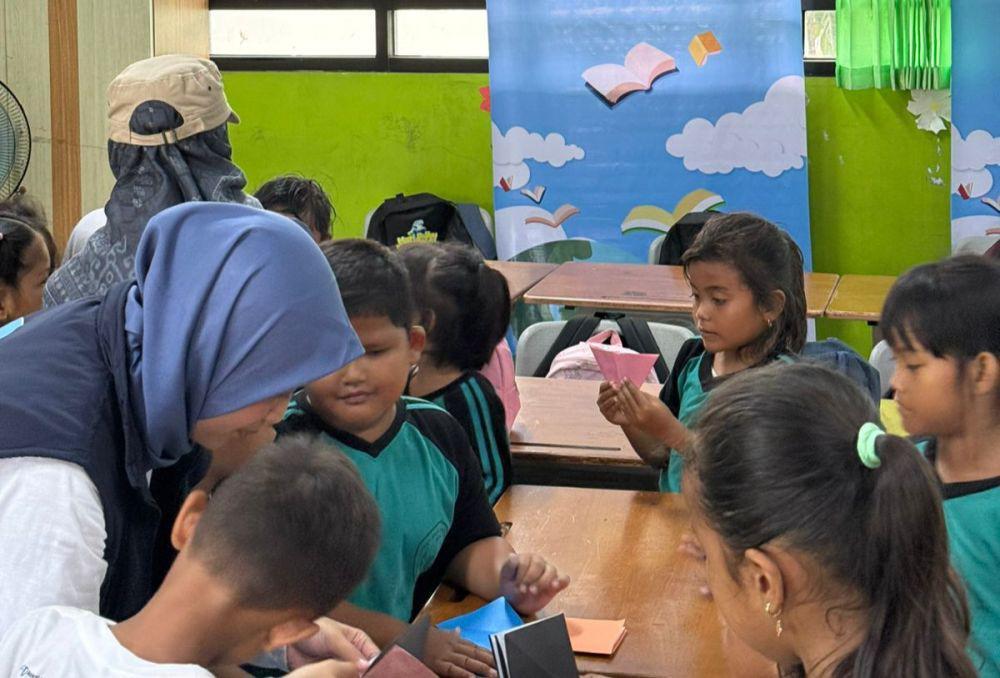 Pelindo Mengajar di Kepulauan Seribu Membawa Semangat Literasi