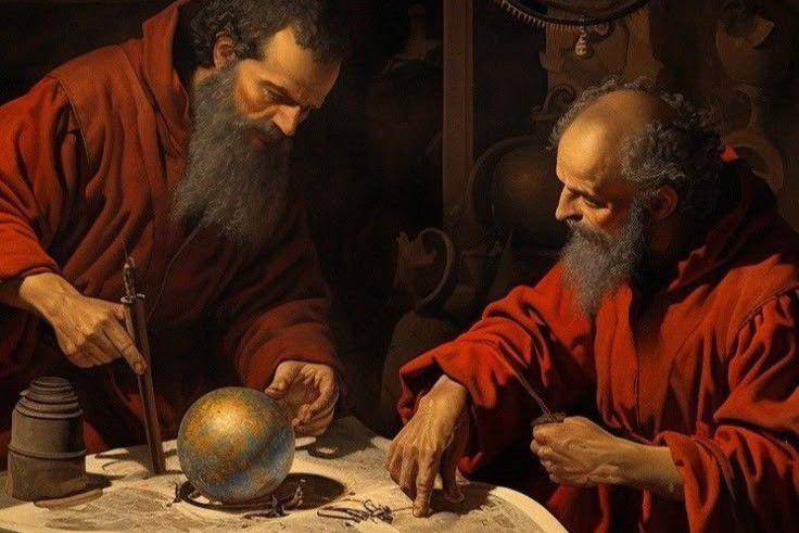 Ilustrasi fakta menarik tentang kejeniusan Galileo Galilei. (Pinterest/Elian Guzmán M)
