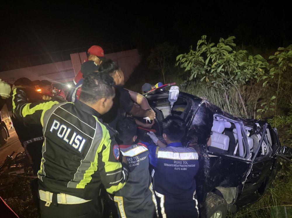 Kronologi Kecelakaan Anak Eks Gubernur Sjachroedin, 3 Orang Luka Berat