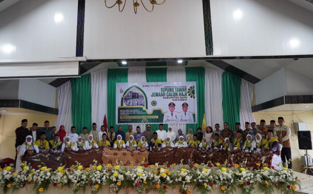 Jemaah Calon Haji dari Dairi Usia Tertua Capai 85 Tahun