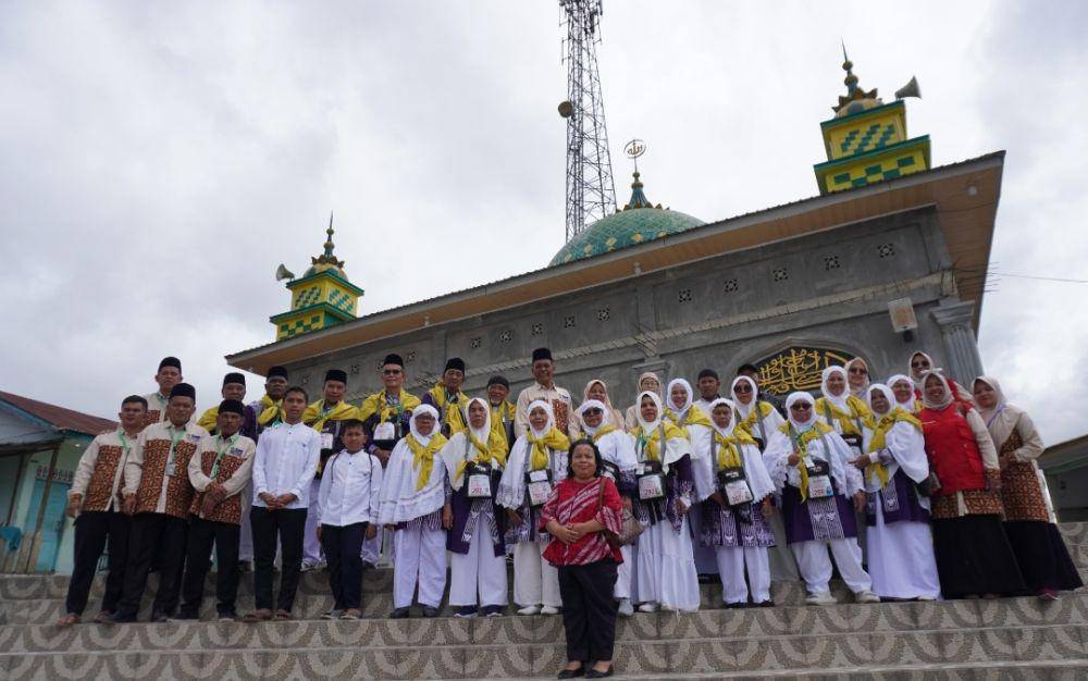 Jemaah calon haji asal dari Kabupaten Dairi (Dok. Istimewa)