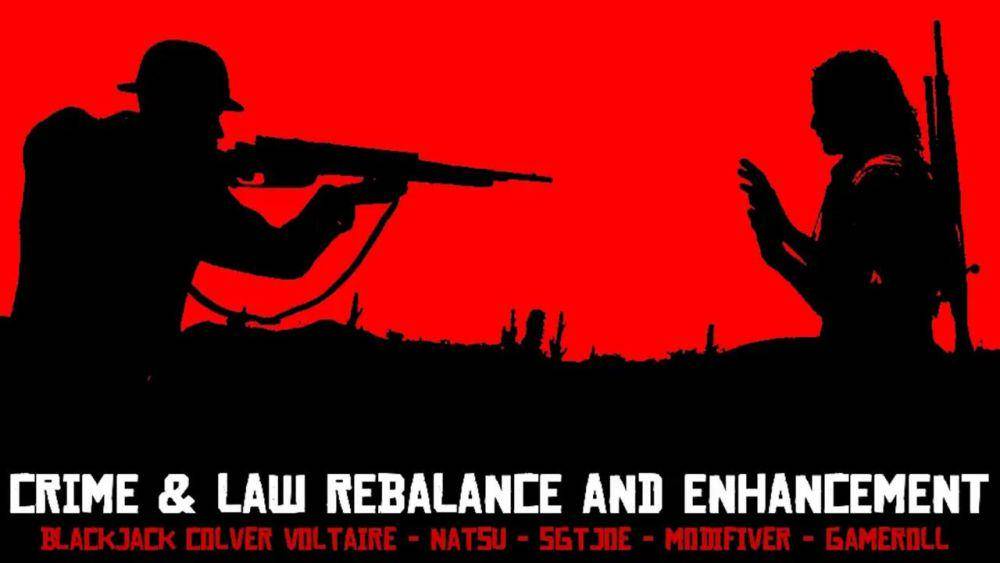 Mod Crime and Law Rebalance and Enhancement (nexusmods.com/reddeadredemption2)