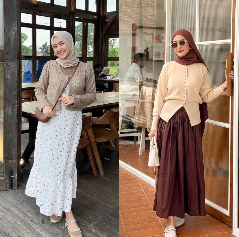 7 Ide OOTD Outfit Nuansa Earth Tone ala Selvi Maulidia, Effortless!