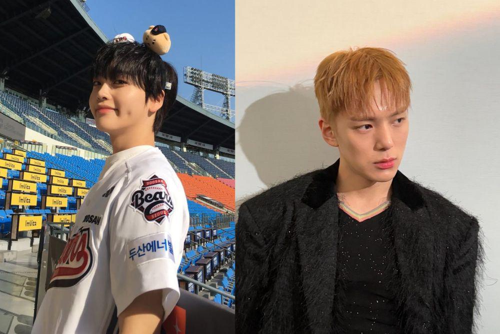 Minhyuk MONSTA X dan Hyeongjun CRAVITY (instagram.com/go5rae) dan (instagram.com/hy30ngjun)