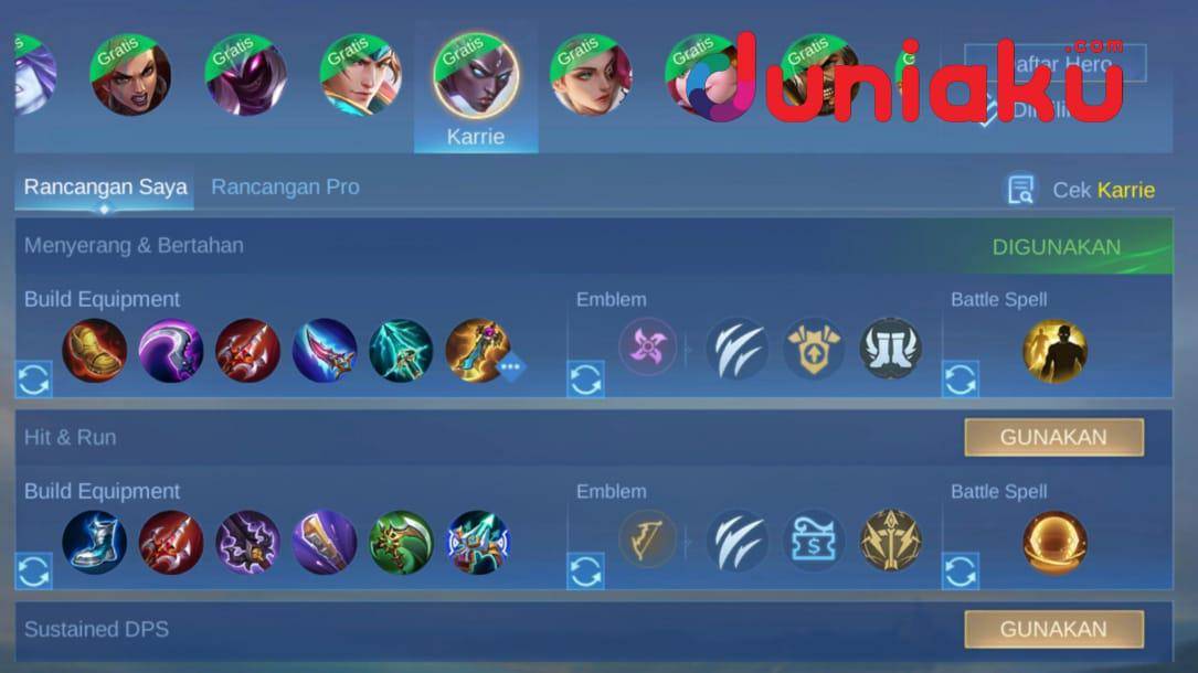 Screenshot Mobile Legends oleh Diaz Virangga (Dok. Moonton/Mobile Legends)