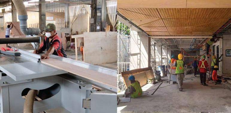 Proses produksi dan instalasi Piguno Furniture (Dok.Piguno Furniture)