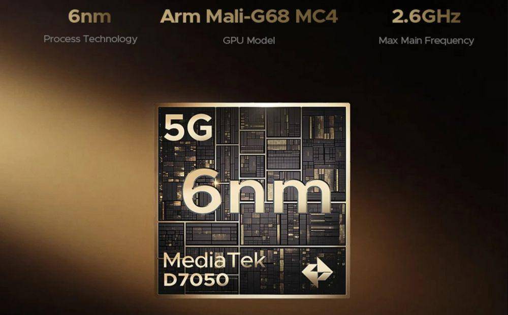 potret chipset MediaTek Dimensity 7050 (doogee-shop.cz)
