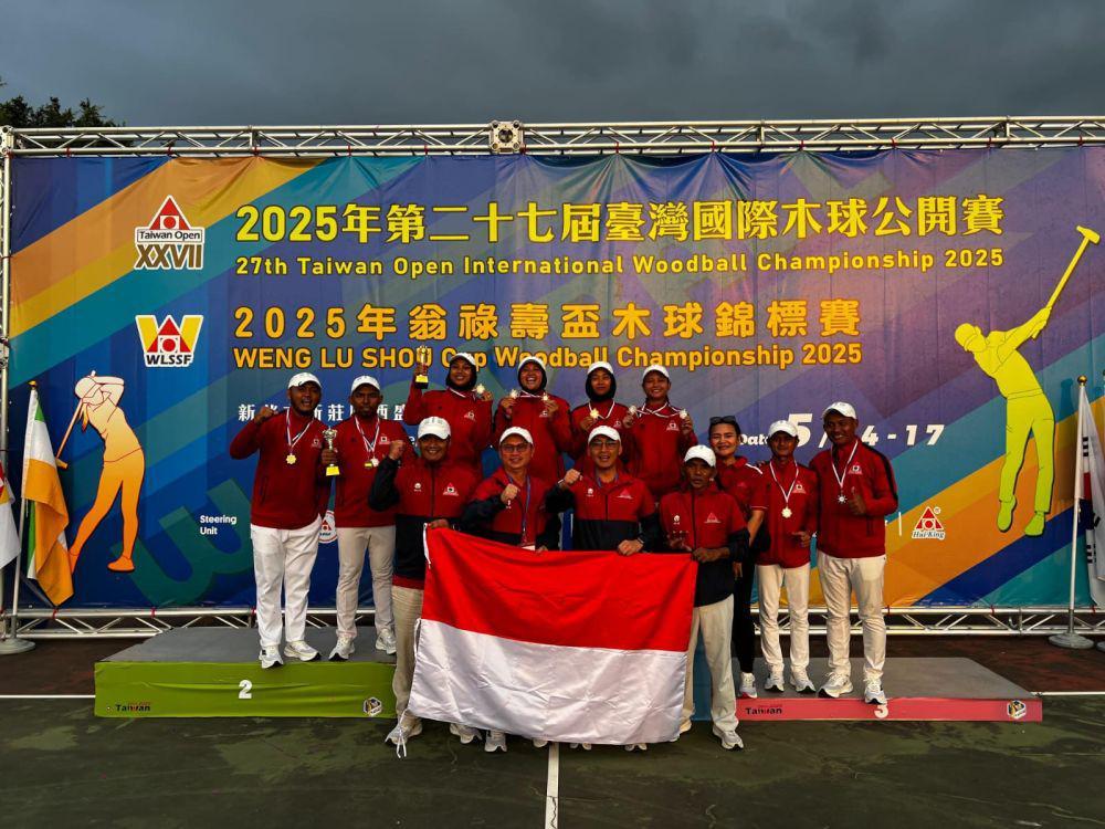 Emas Taiwan Open, Bekal Woodball Indonesia Jelang SEA Games 2025