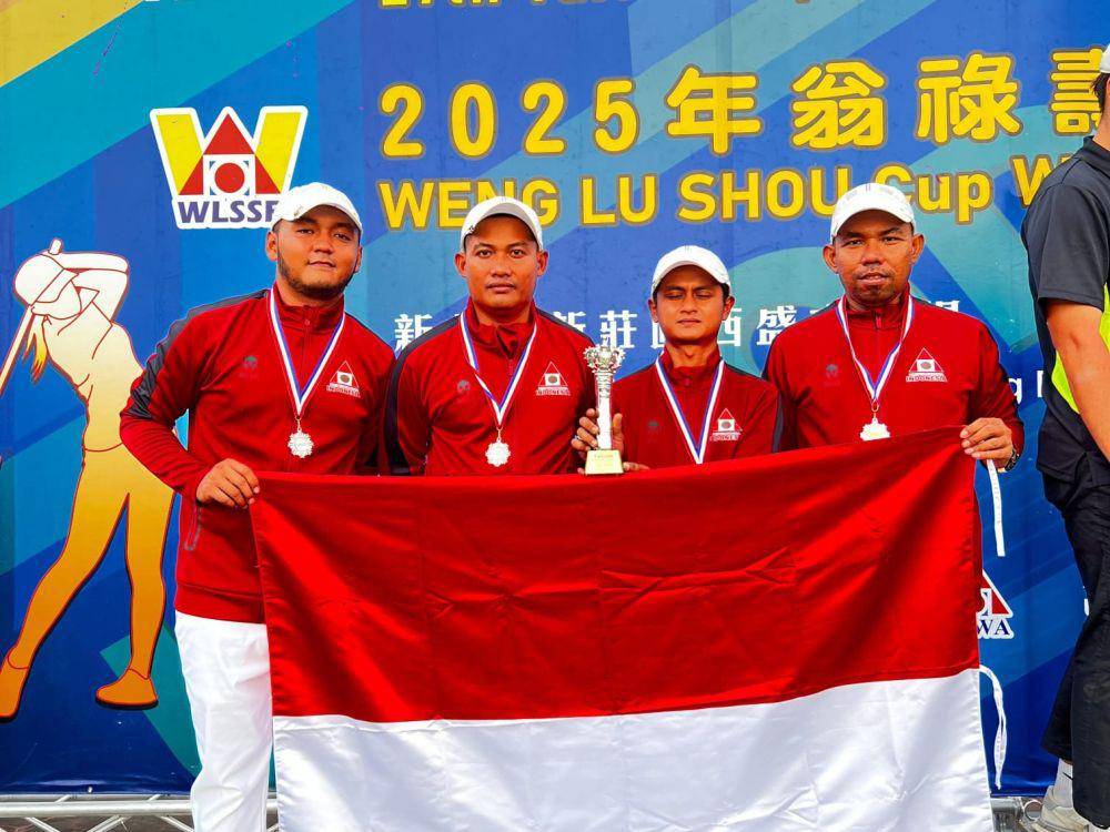Tim Woodball Indonesia di Taiwan Open 2025. (Dok. NOC Indonesia)