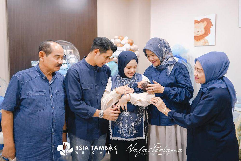 potret perdana anak Chand Kelvin (instagram.com/nafaspertama)