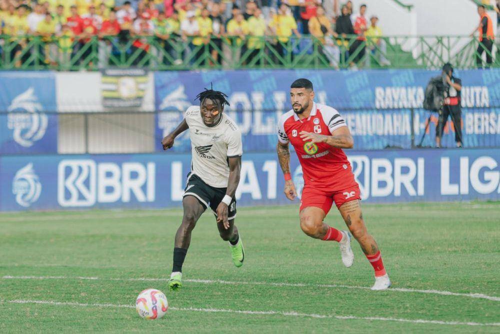 Laga PSM Makassar kontra Barito Putera di Liga 1 2024/2025 (X.com/PSM_Makassar)