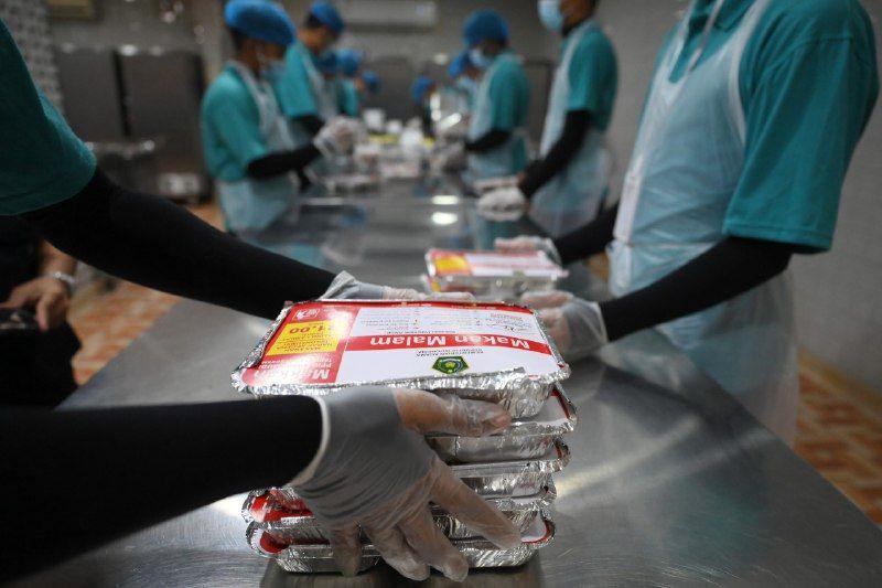 Syarikah siapkan makanan untuk jemaah haji. (Media Center Haji)