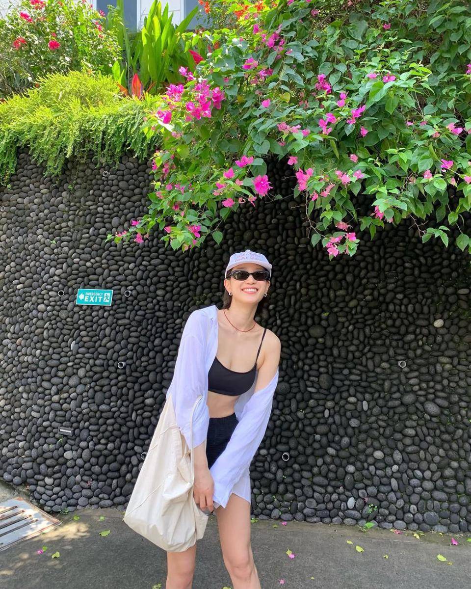 potret liburan Jang Hee Ryung di Bali (instagram.com/hehehe0)