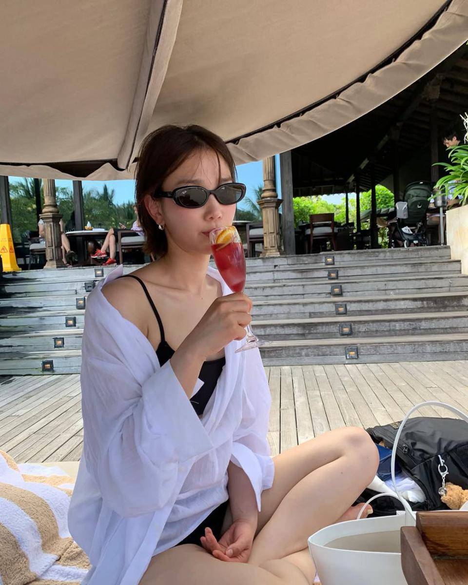 potret liburan Jang Hee Ryung di Bali (instagram.com/hehehe0)