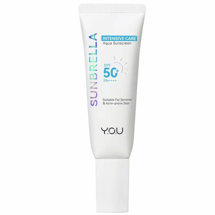 YOU Sunbrella Intensive Care Watery Sunscreen (SPF 50+) (tokopedia.com/nihonmart)