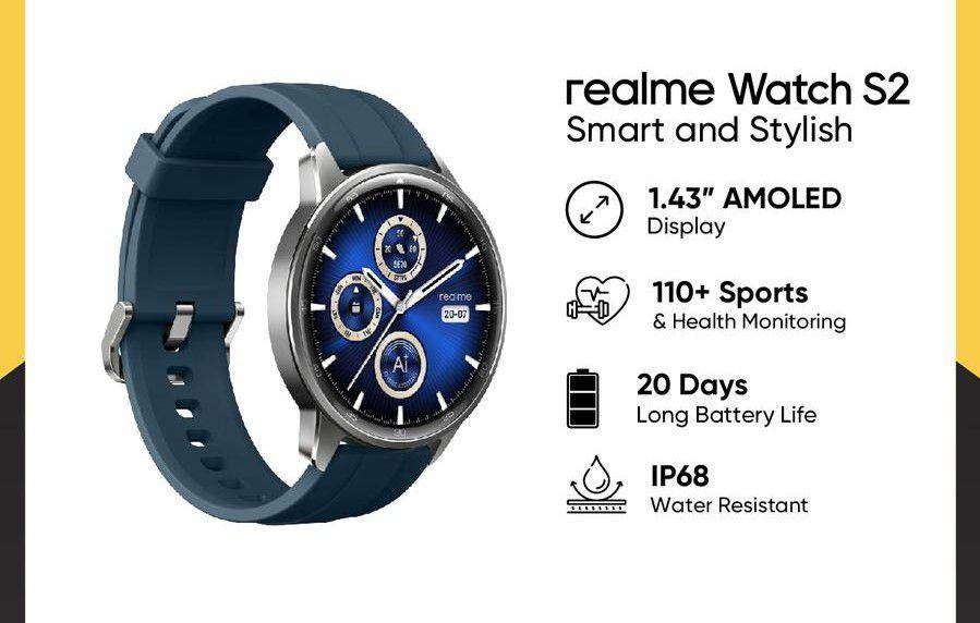 realme watch S2 (tokopedia.com/realme.official)