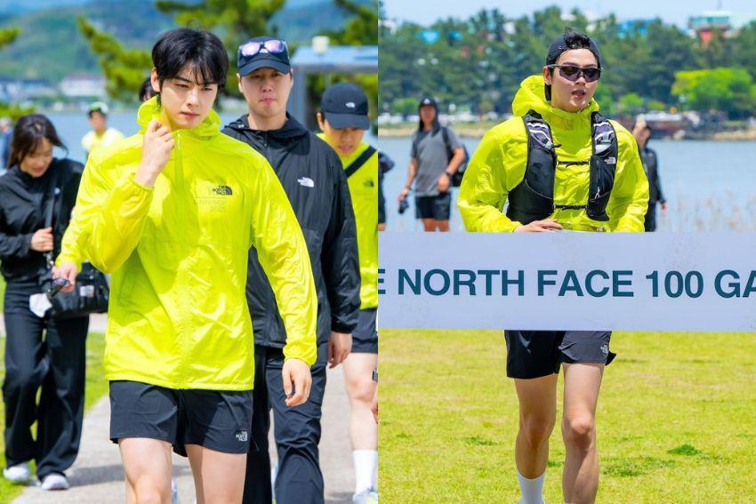 Potret Cha Eun Woo Lomba Lari 11 Km, Selesai dalam 1 Jam