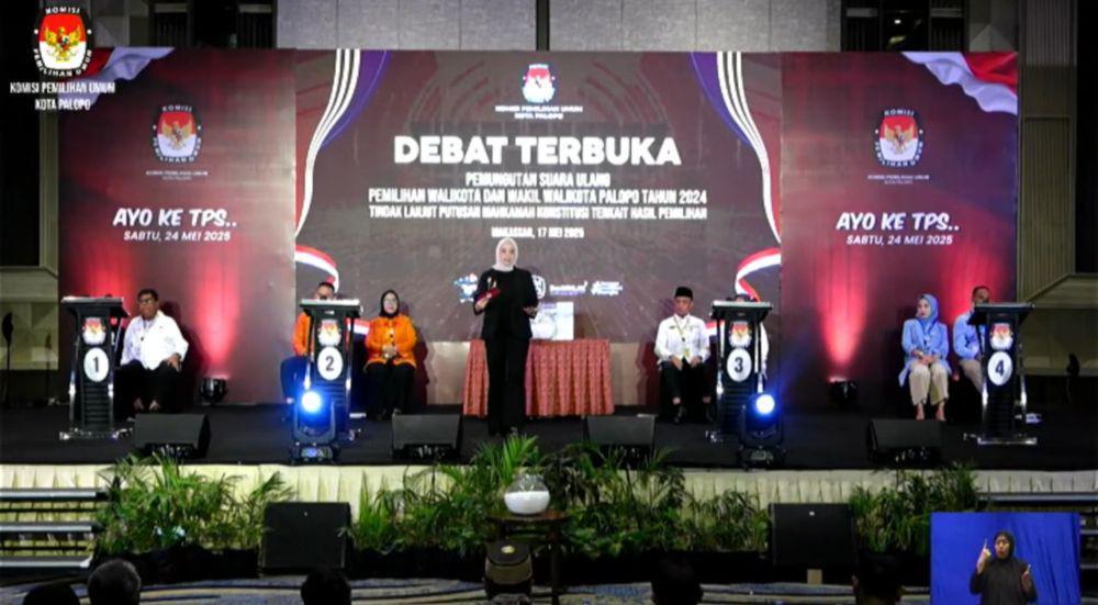 KPU Sulsel: Debat PSU Palopo Berjalan Dinamis