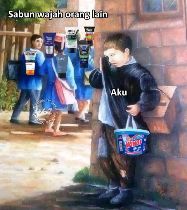 meme beda sendiri (instagram.com/rakyat_plus_62)