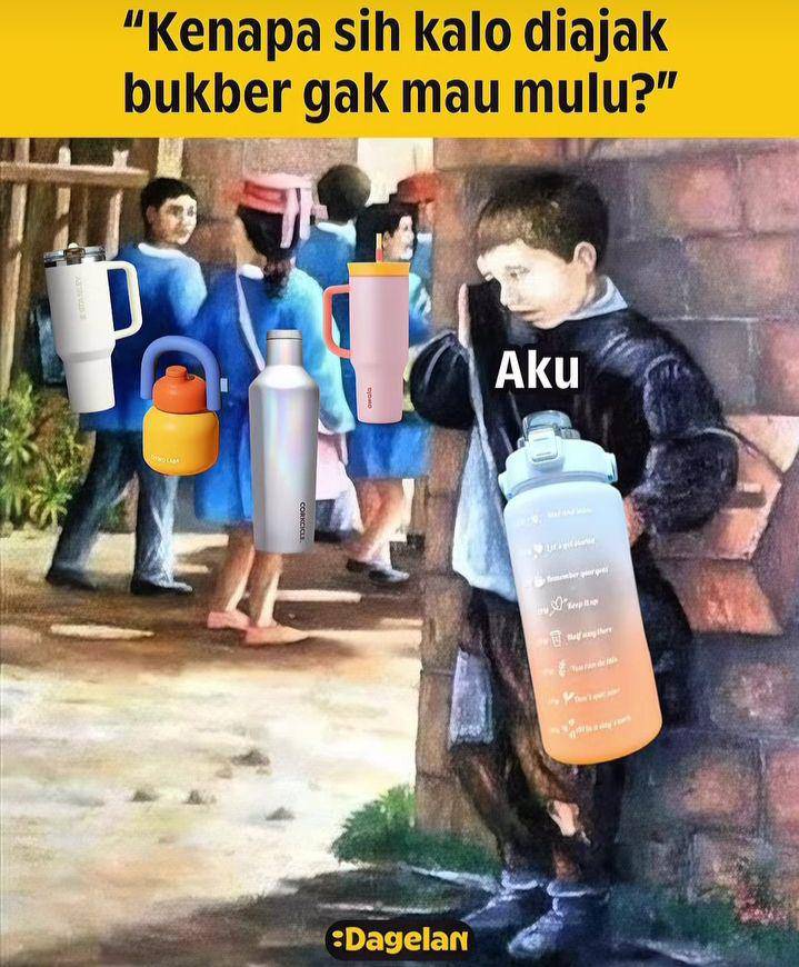 meme beda sendiri (instagram.com/dagelan)