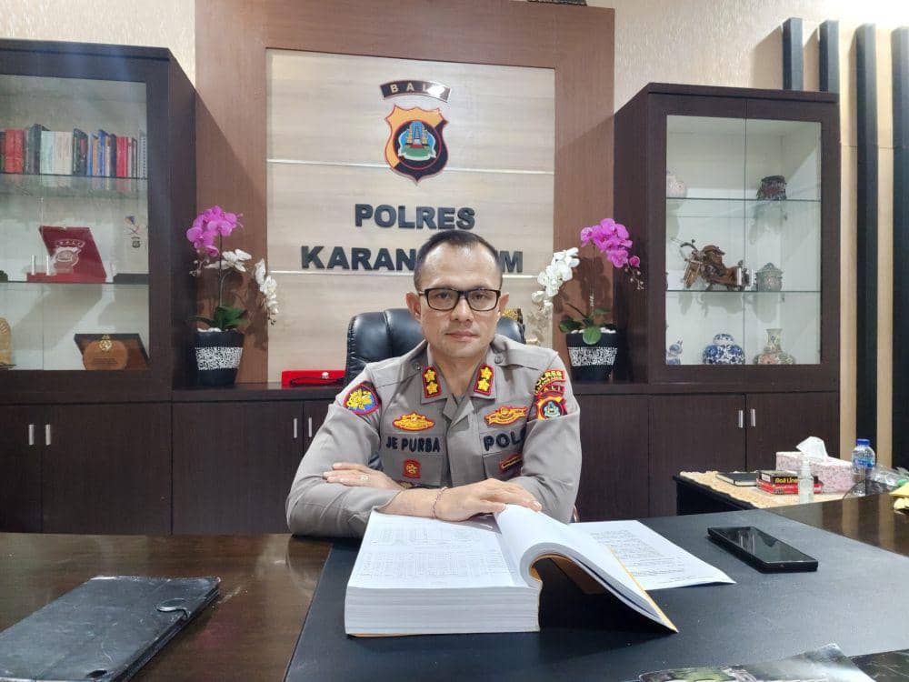 Kapolres Karangasem, AKBP Josep Edward Purba. (Dok.Humas Polres Karangasem)