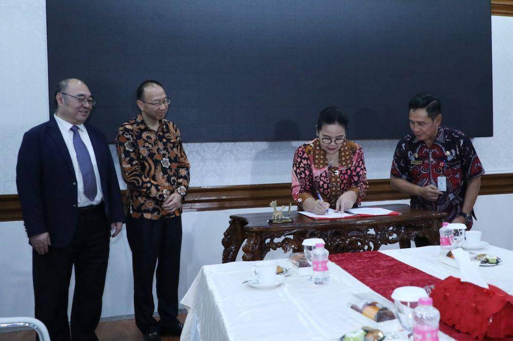 Kota Semarang resmi bergabung dalam City Alliance Maritime Silk Road (CAMSR) untuk memperkuat kerja sama internasional dengan Tiongkok. (dok. Pemkot Semarang)