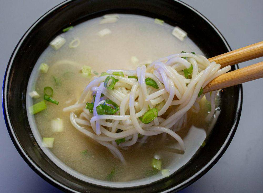 resep sup miso telur enoki