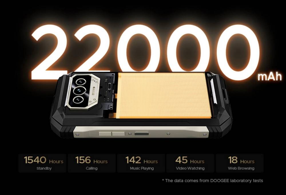 potret baterai Doogee V Max S 5G (doogee-shop.cz)