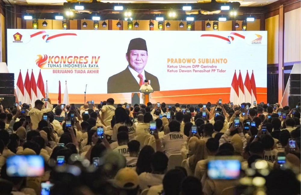 Prabowo Larang Kader Gerindra Gembar-Gembor Kepemimpinan Dua Periode