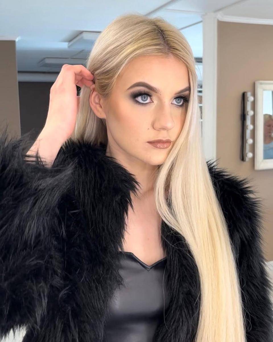 Potret Miss Supranational Estonia 2025, Samantha Kasela (instagram.com/samanthakasela)