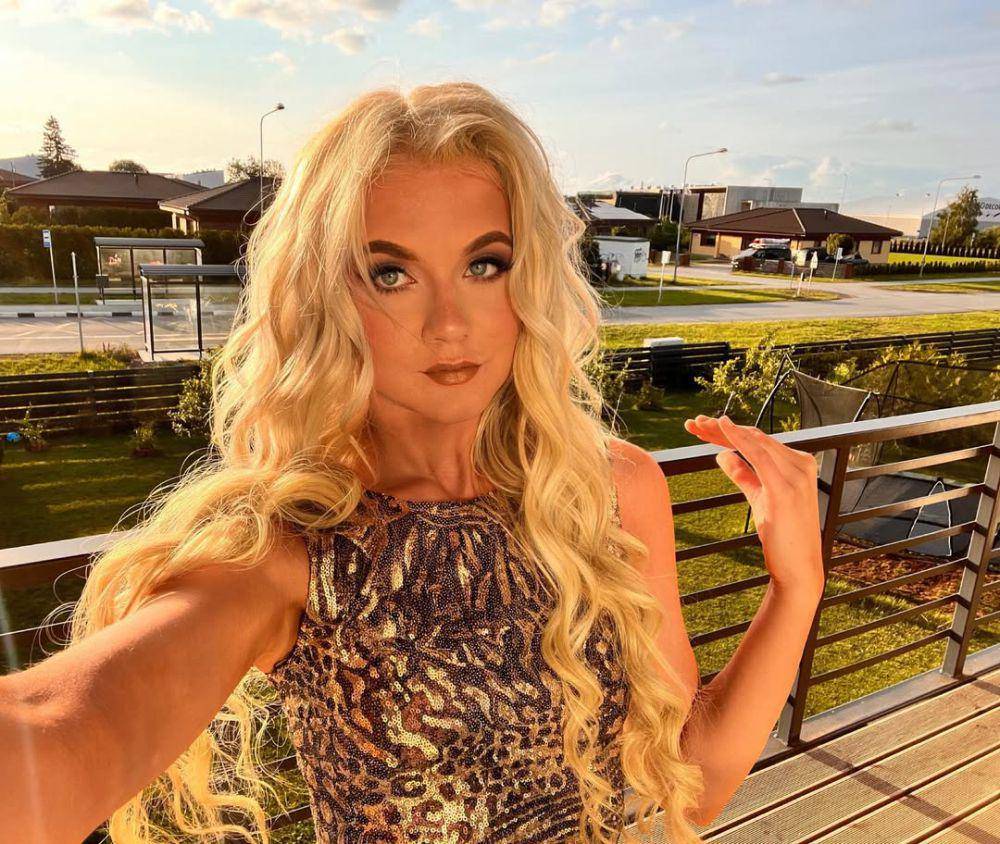Potret Miss Supranational Estonia 2025, Samantha Kasela (instagram.com/samanthakasela)