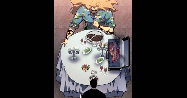 Thomas berniat memberikan Kamish's Wrath ke Jin-Woo - Solo Leveling