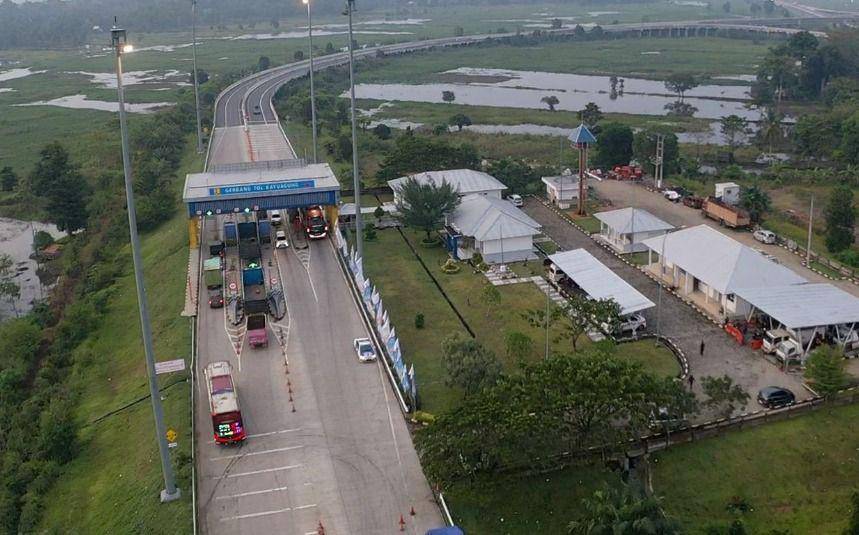 Jalan Tol Terbanggi Besar – Pematang Panggang – Kayu Agung (Terpeka) (Dok. Hutama Karya)