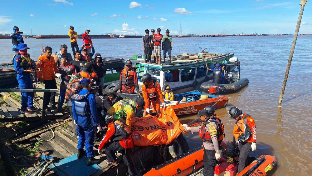 Pedagang Buah yang Tenggelam di Sungai Mahakam Ditemukan Tewas