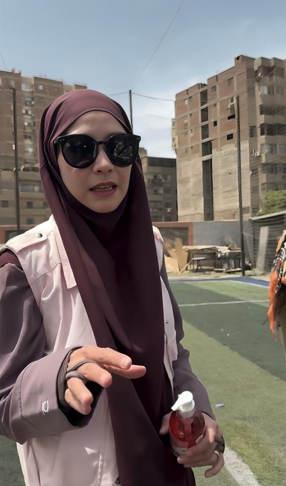 Zaskia Mecca bantu warga Gaza di Mesir (instagram.com/zaskiadyamecca)