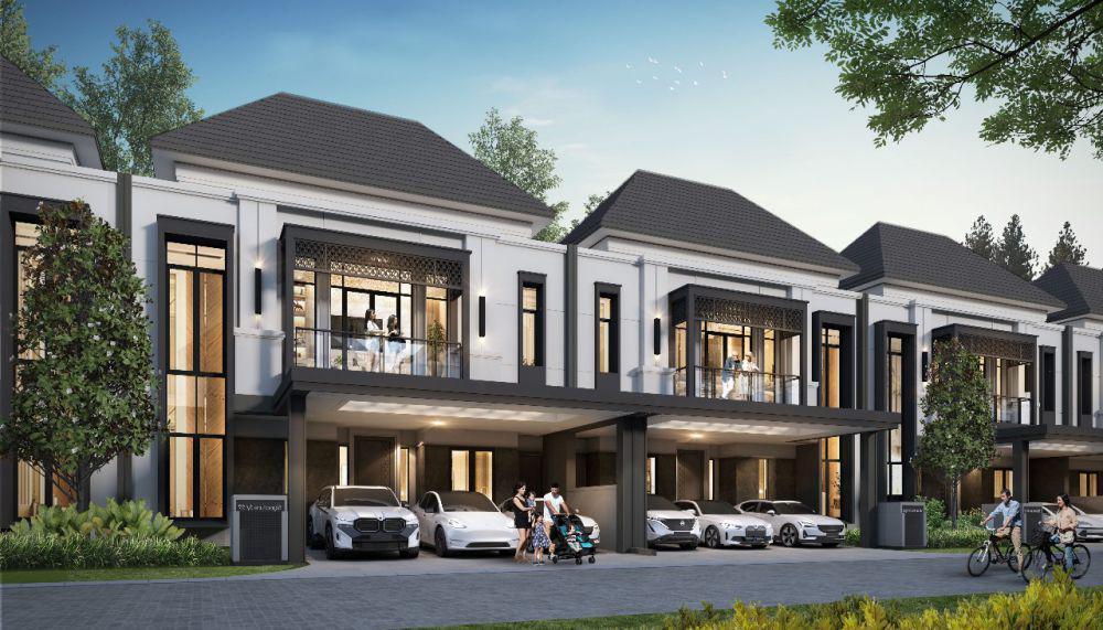 Rumah di Gading Serpong Ada Jogging Track Taman Pinus