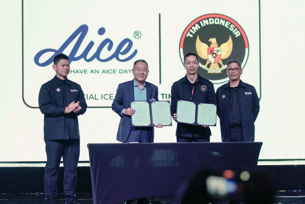 Aice dan Komite Olimpiade Indonesia lanjutkan kerja sama. (Dok. KOI).