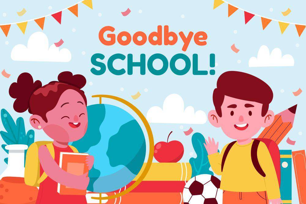 Referensi Spanduk Perpisahan Sekolah (Freepik.com/freepik)