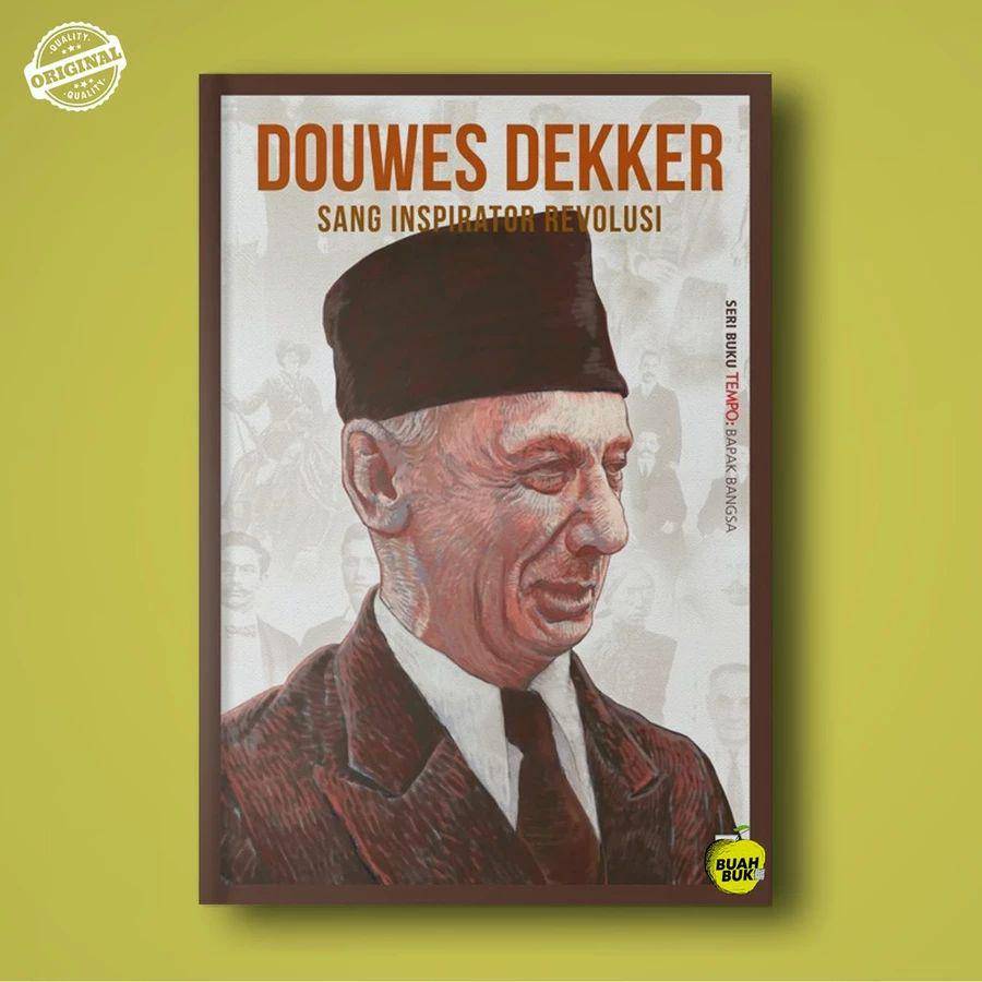 Douwes Dekker atau Danudirja Setiabudi (shopee.co.id/buah buku)