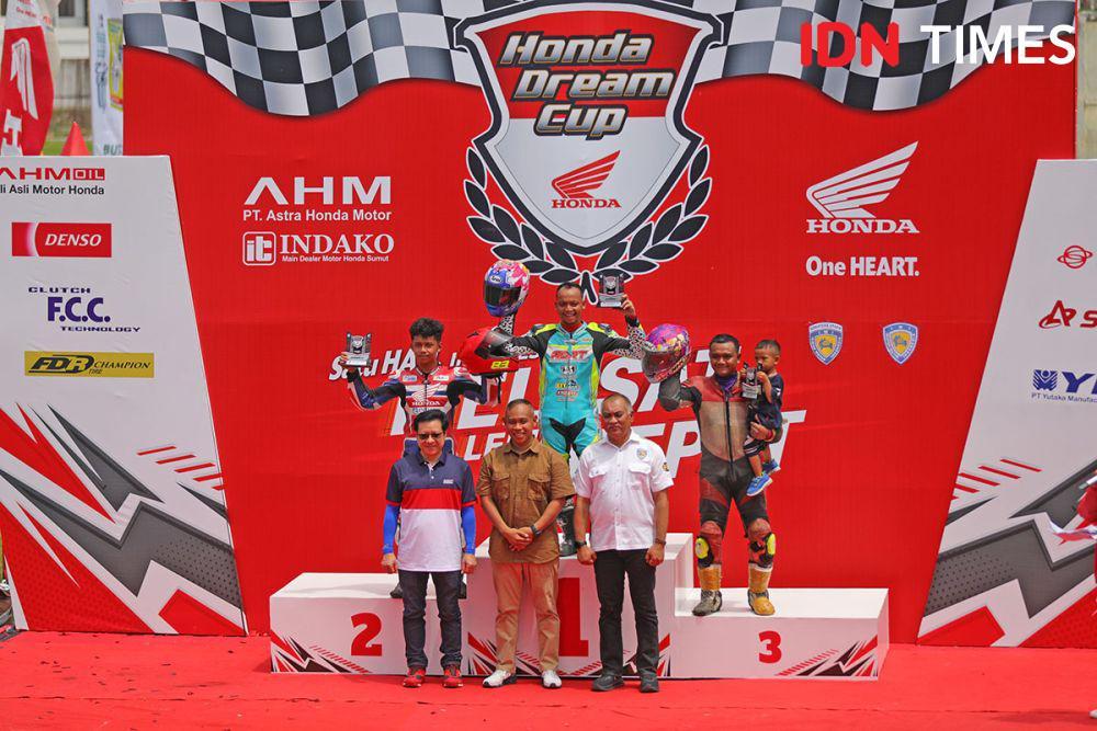 HDC 2025, Pembalap Muh Badly Ayatullah 4 Kali Naik Podium