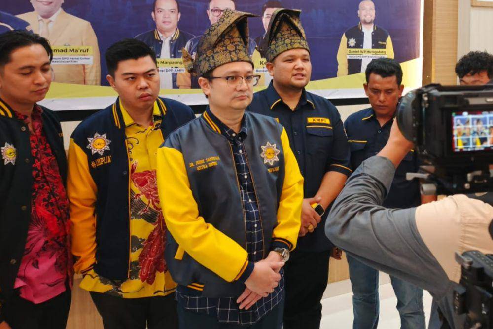Ketua Umum DPP AMPI, Jerry Sambuaga (IDN Times/Putra Gema Pamungkas)