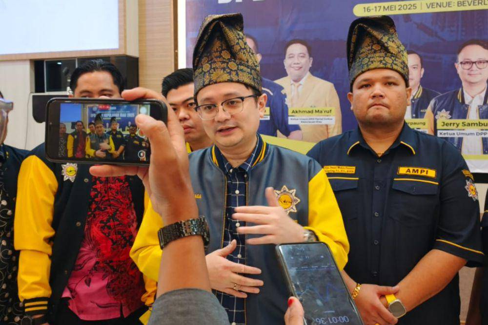 Ketua Umum DPP AMPI, Jerry Sambuaga (IDN Times/Putra Gema Pamungkas)