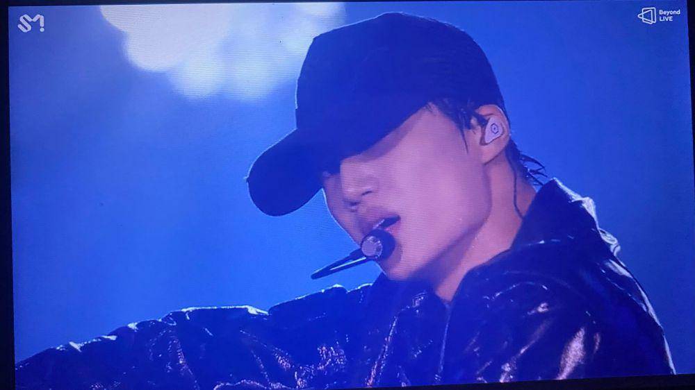 potret seru konser online Kai EXO (dok. Beyond LIVE/SM Entertainment)