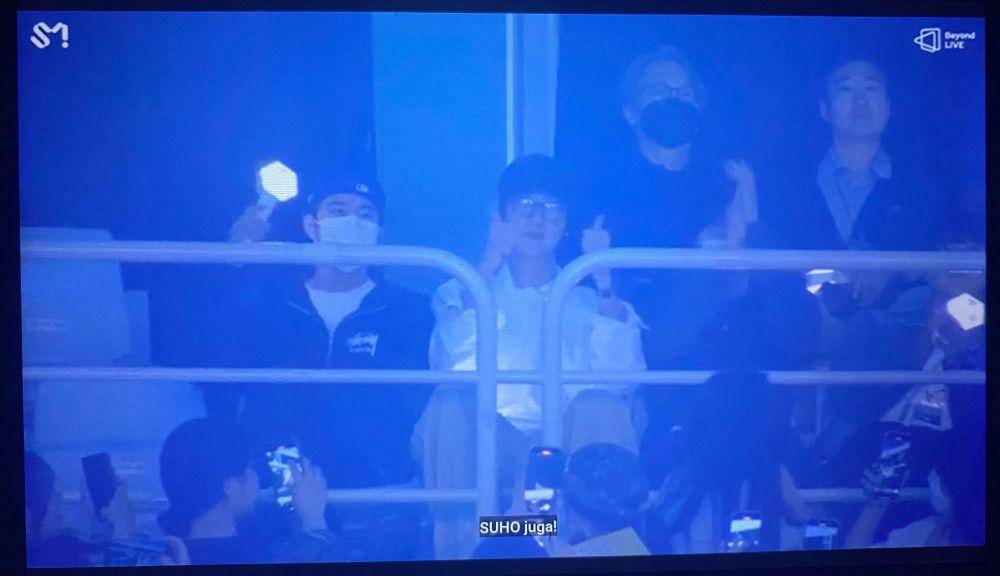 potret seru konser online Kai EXO (dok. Beyond LIVE/SM Entertainment)