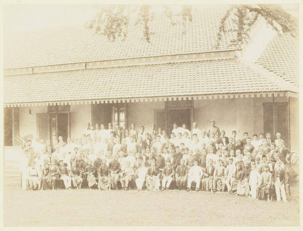 Ilustrasi Sekolah Pendidikan Dokter Bumiputra/STOVIA (commons.wikimedia.org/Tan Tjie Lan)