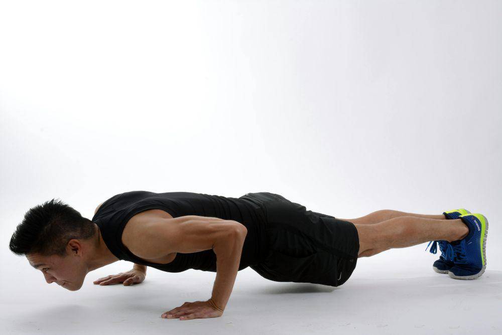 Ilustrasi oang sedang melakukan Push Up. (pexel.com/Keiji Yoshiki