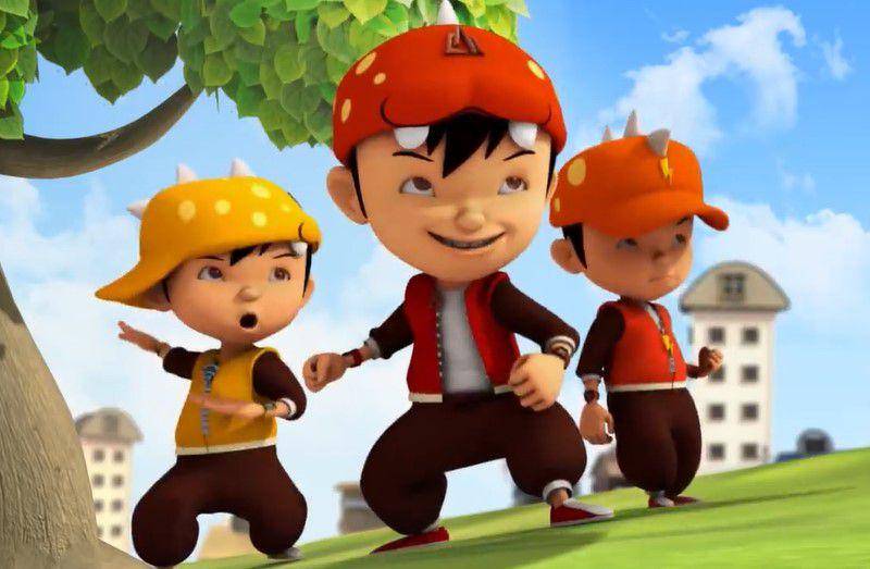 cuplikan BoBoiBoy split tiga