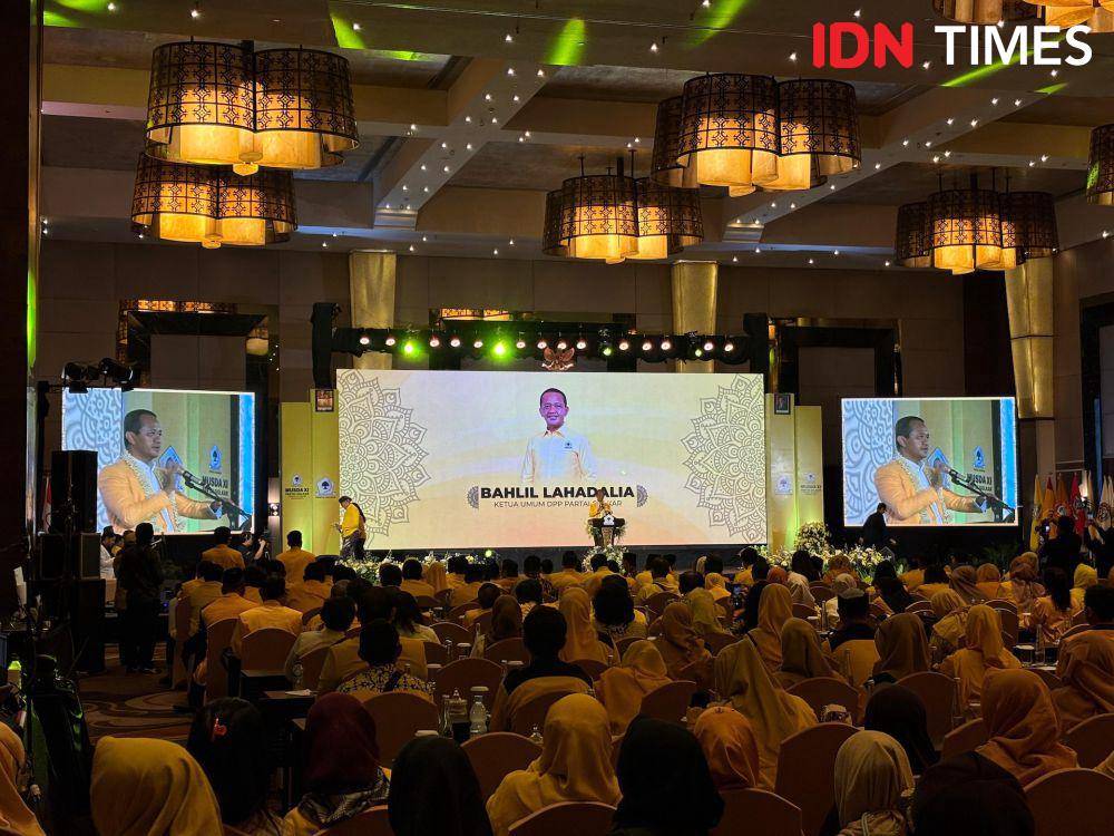 Ketua Umum Partai Golkar, Bahlil Lahadalia. (IDN Times/Herlambang Jati Kusumo)