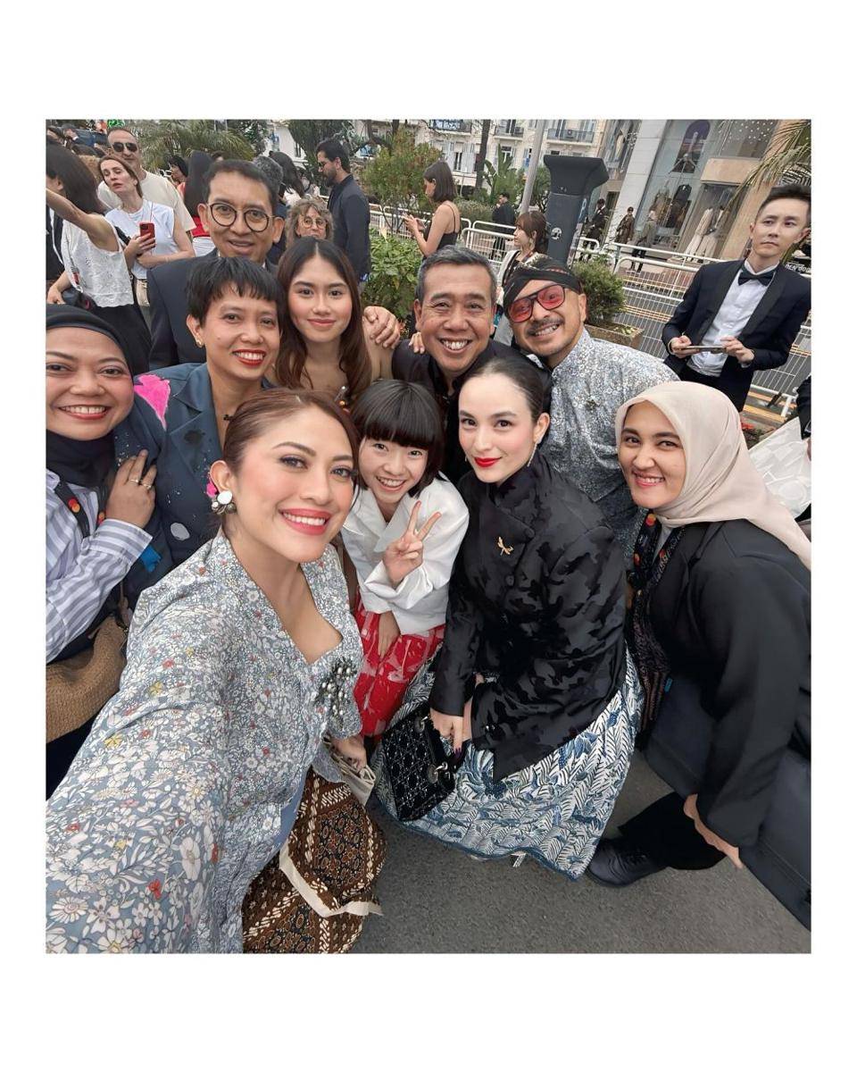 artis Indonesia di Cannes Film Festival (instagram.com/giring)