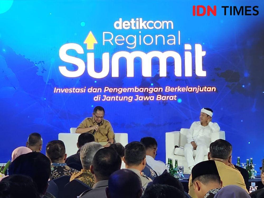 Inin Nastain/ Mendagri bersama Gubernur Jabar
